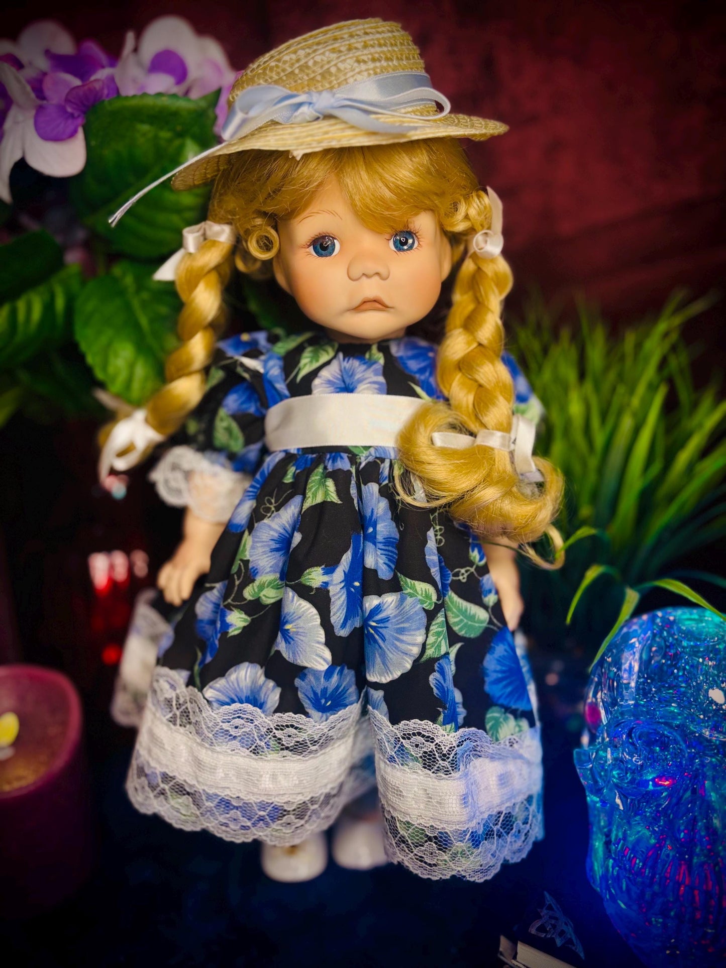 Haunted Doll Posie- Undine Elemental- Water Spirit- Positive Energy Spirit- Fae