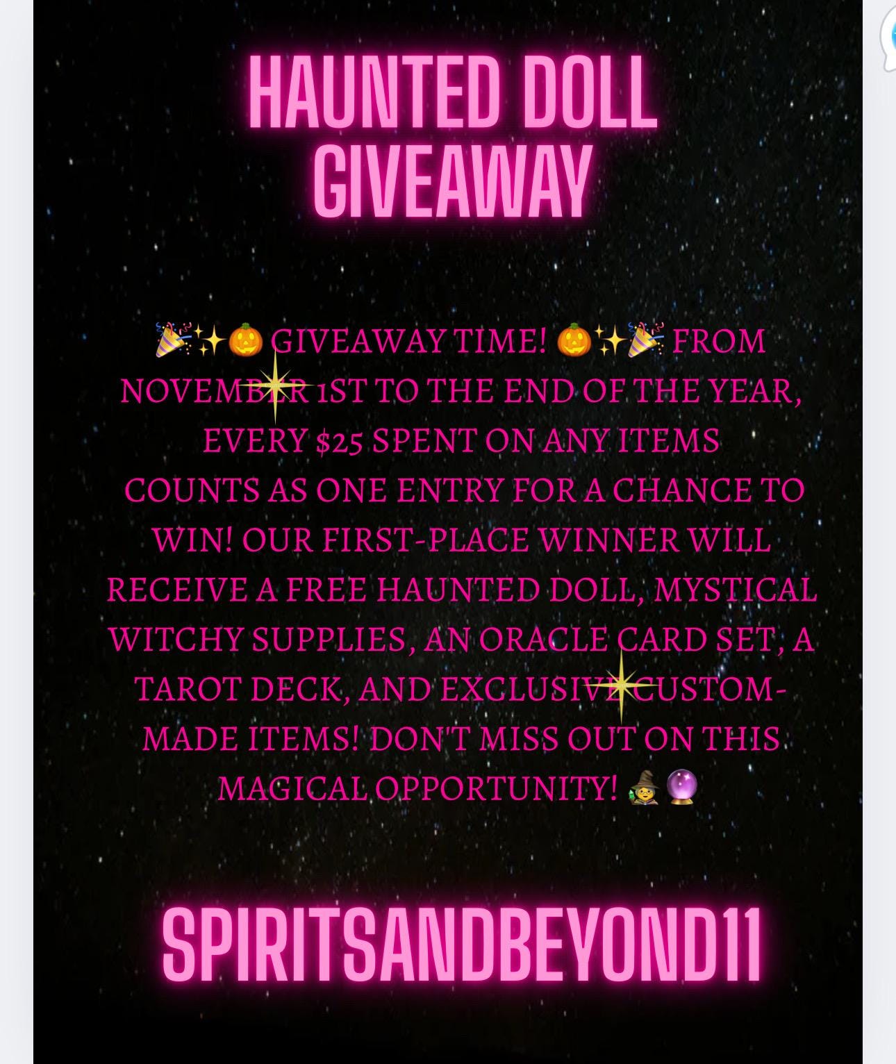 Haunted Doll - Positive Fairy Spirit Guide- Paranormal - Magical- Mystical- Spiritual