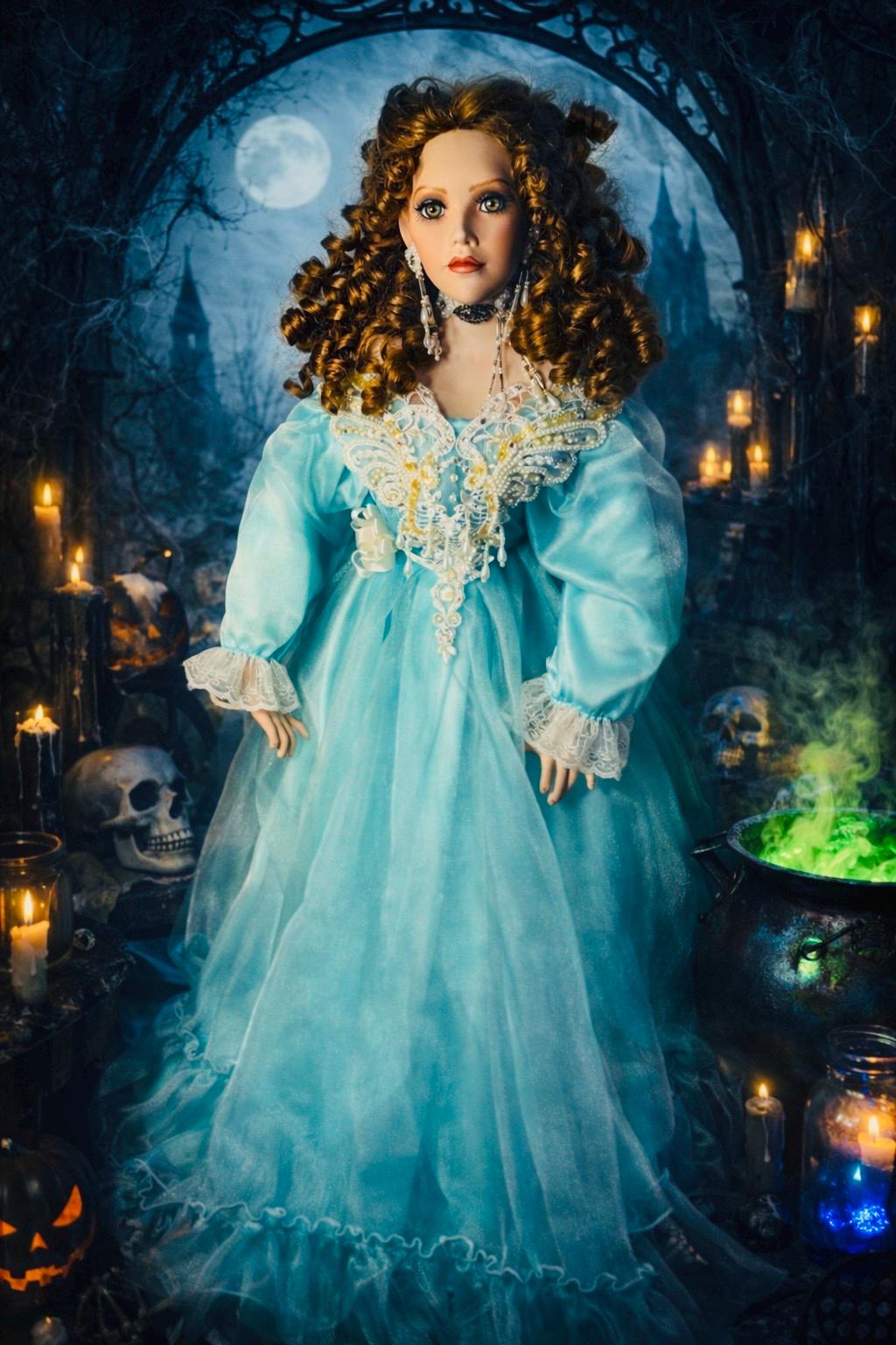 Haunted Doll Phoenix- Ancestral Witch- Very Powerful Magick Highly Active Spirit