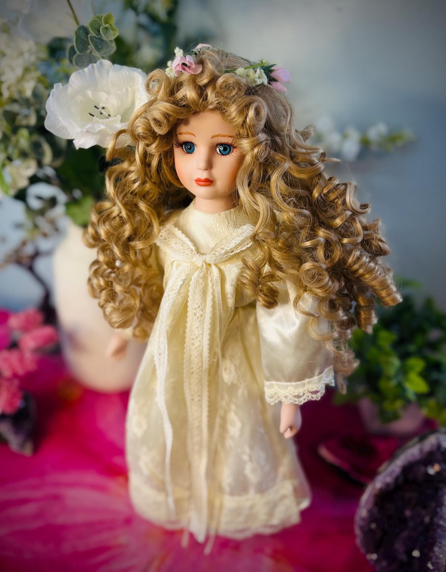 Haunted Doll Somnara Ancient Angel of Sleep, Guardian of the Dream Gate Healer of the Nervous System