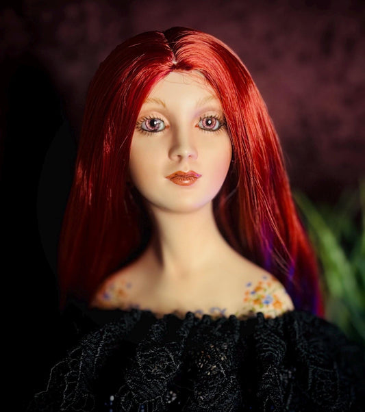 Haunted Dolls - OOAK handmade vessel- Shadow Witch Spirit- Ancient- Powerful Spiritual
