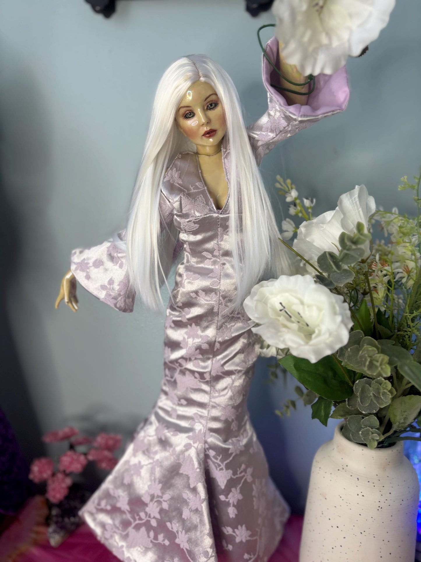 Haunted Doll OOAK- Very Powerful Spirit Guide- Positive Energy- Spirited - Healer- Chakra Opening