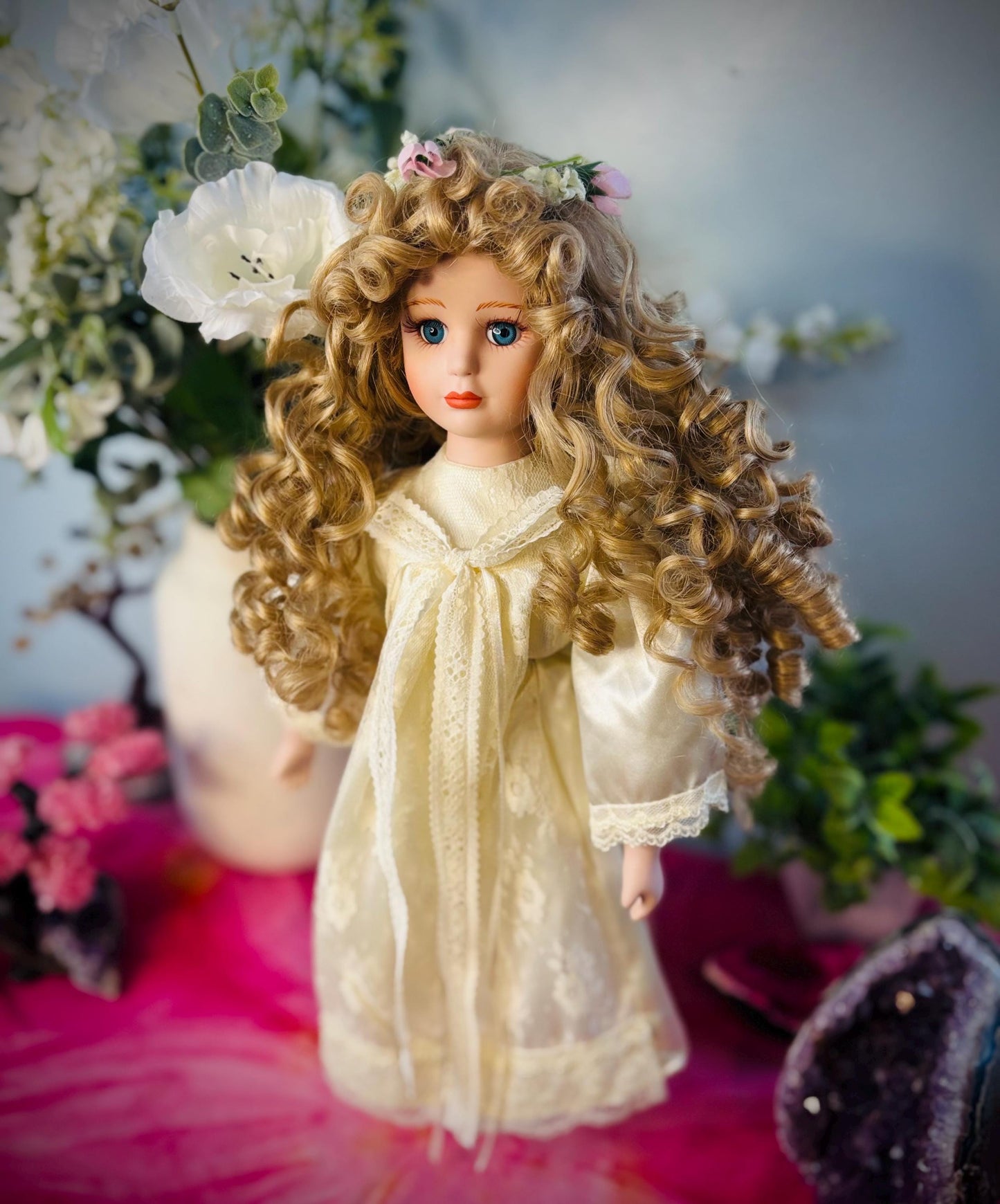 Haunted Doll Somnara Ancient Angel of Sleep, Guardian of the Dream Gate Healer of the Nervous System