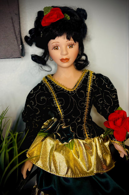 Ancient Bruja Spirit Companion – Protection, Spellwork, Manifestation & Justice | Haunted Doll Vessel