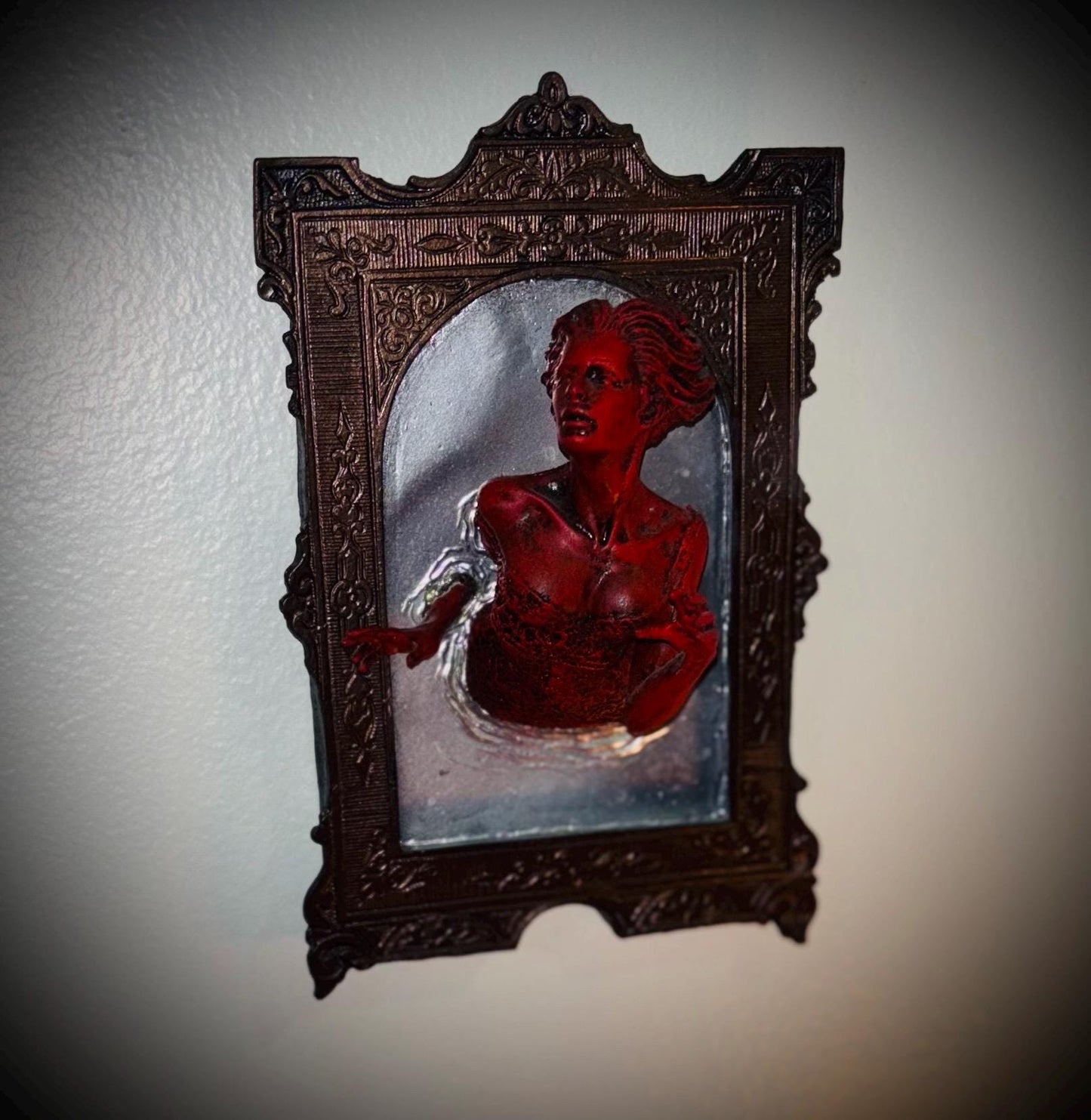 Haunted Ghost Mirror Statue - Spirit Vessel- Highly Active- Spiritual Items