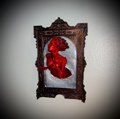 Haunted Ghost Mirror Statue - Spirit Vessel- Highly Active- Spiritual Items
