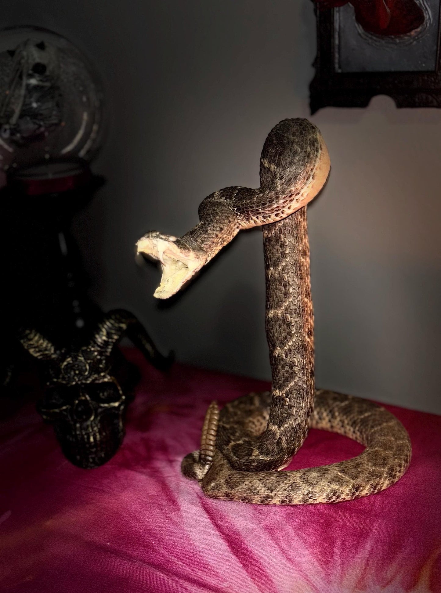Haunted Doll Taxidermy- Naga- Snake Spirit Vessel- Very powerful Life changing entity