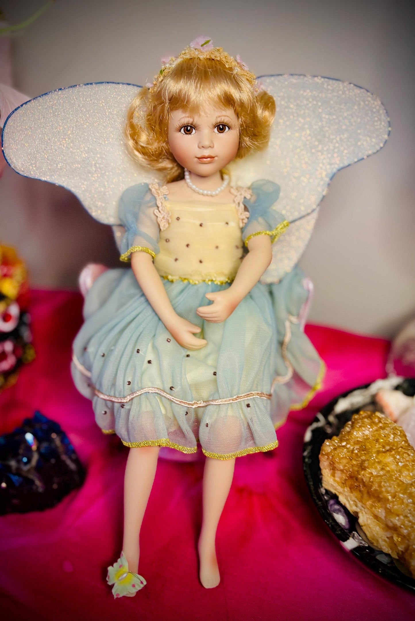 Haunted Dolls Paresa – Fallen Star Wish Granting Fae | Dark Seductive Fairy | Third Eye Awakening | Manifestation Spirit |