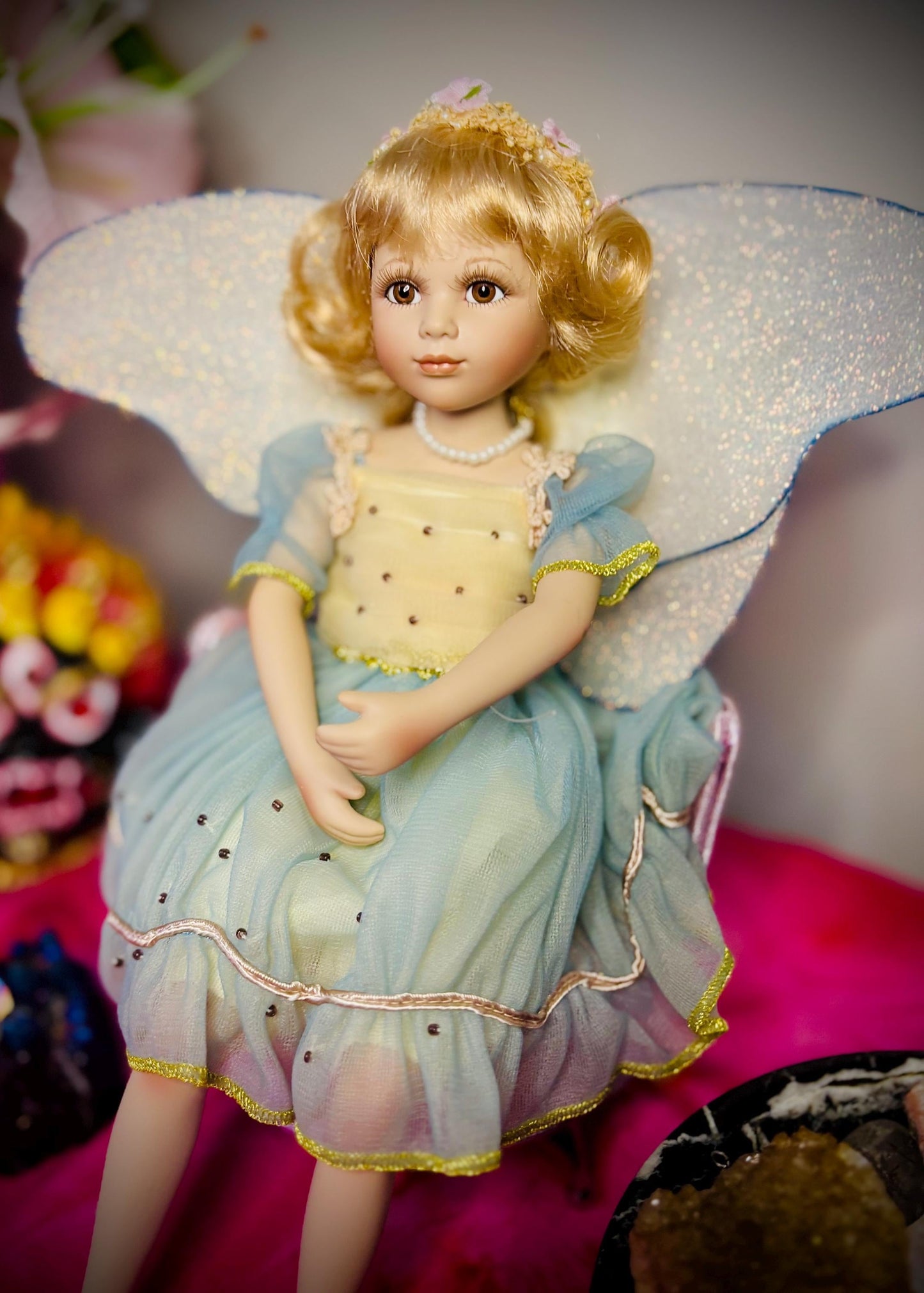 Haunted Dolls Paresa – Fallen Star Wish Granting Fae | Dark Seductive Fairy | Third Eye Awakening | Manifestation Spirit |