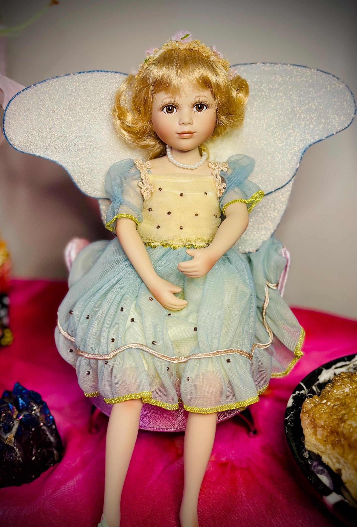Haunted Dolls Paresa – Fallen Star Wish Granting Fae | Dark Seductive Fairy | Third Eye Awakening | Manifestation Spirit |