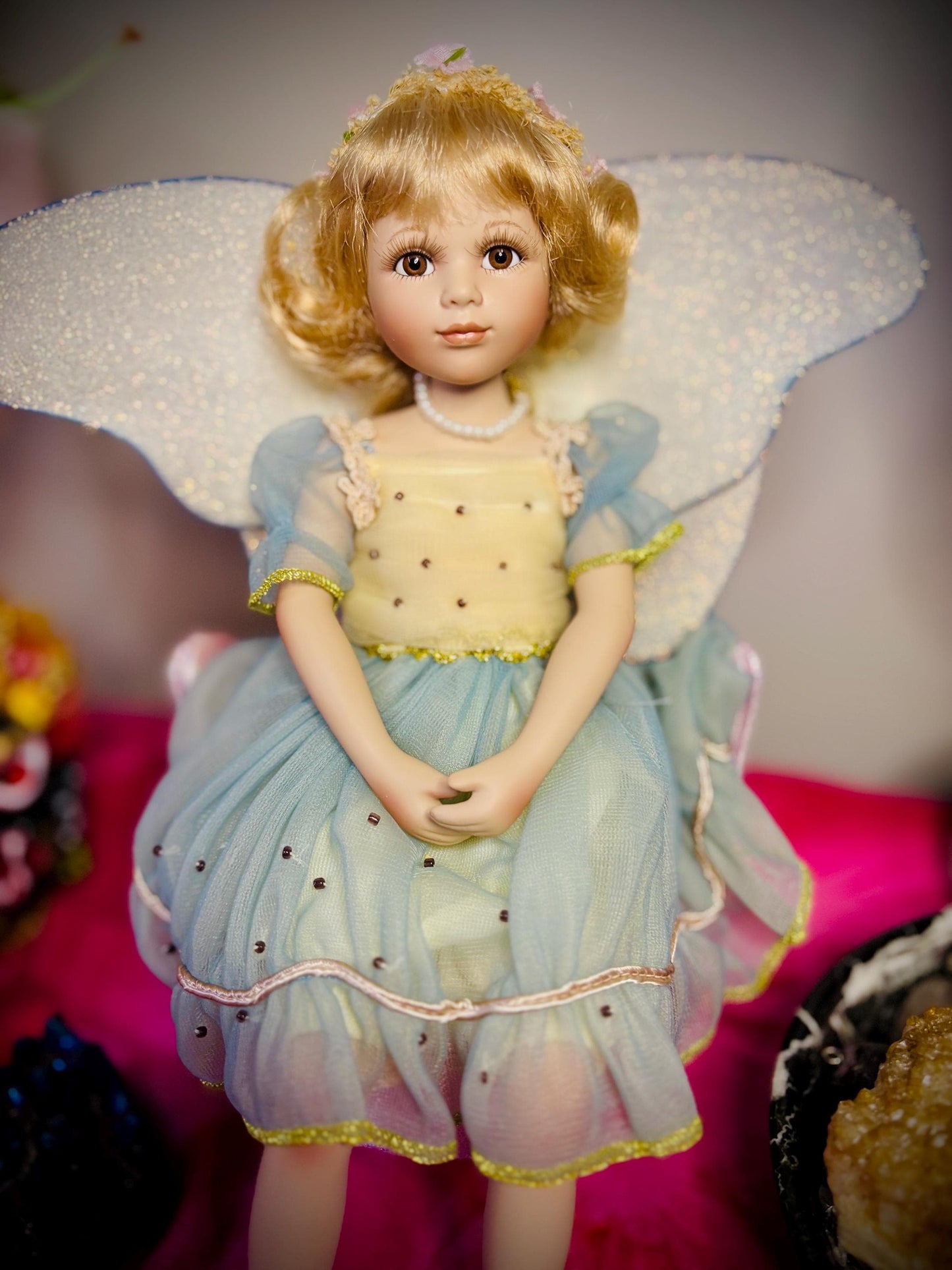 Haunted Dolls Paresa – Fallen Star Wish Granting Fae | Dark Seductive Fairy | Third Eye Awakening | Manifestation Spirit |