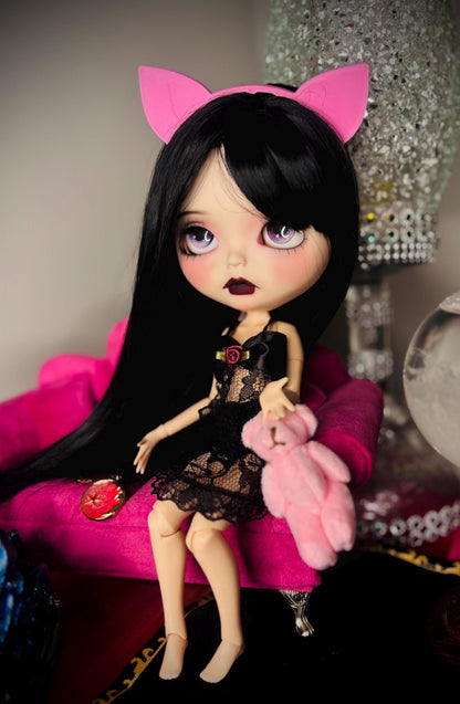 Haunted Doll Vexie- Feline Familiar- Custome Blythe Doll- Highly Active Spirited Companion